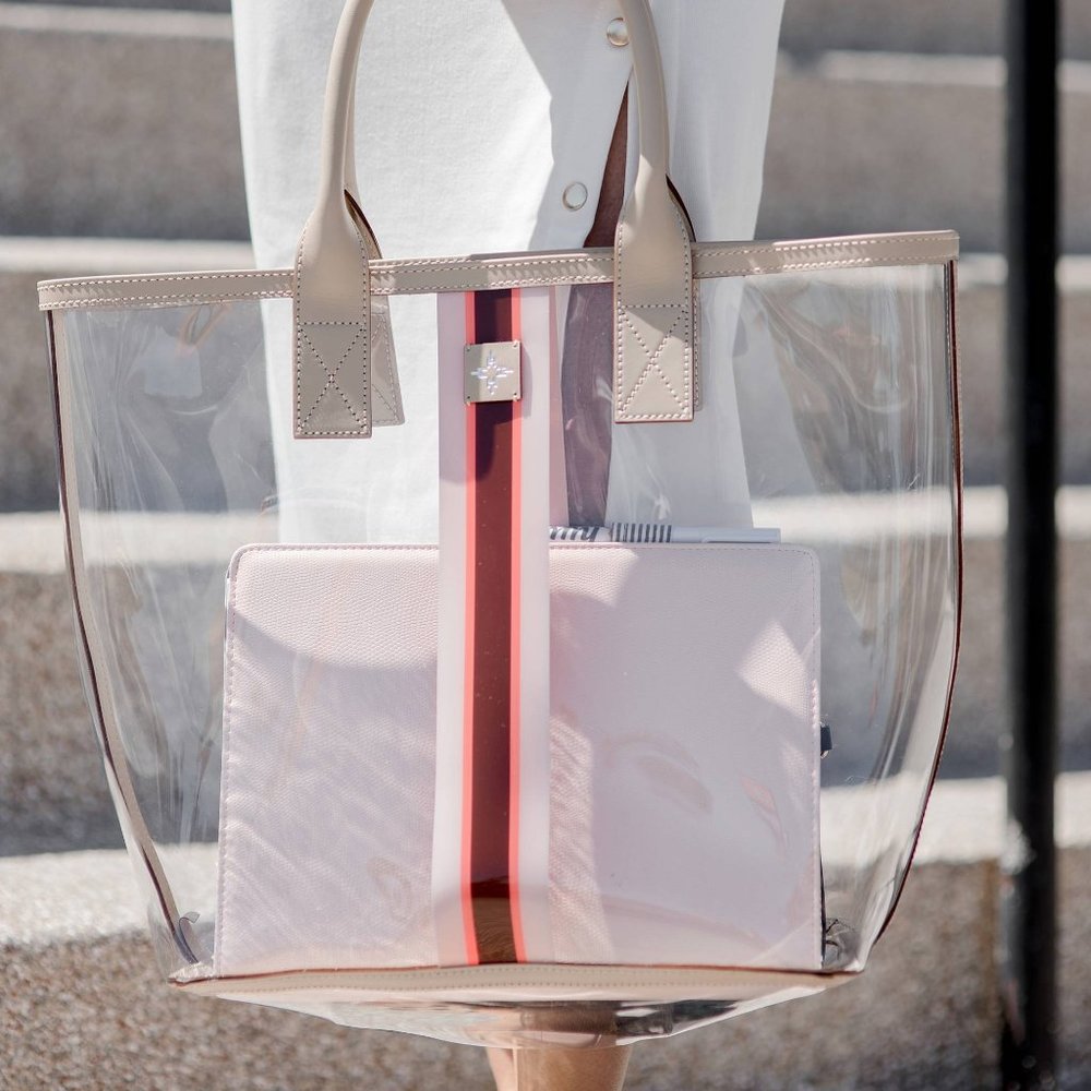 India Hicks Pink Sands Tote - NEW